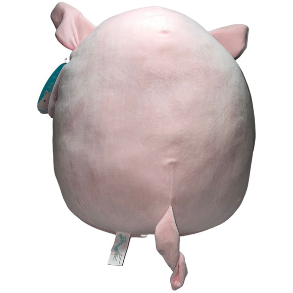 NEW Squishmallows Peter the Cuddly Pig 16” Spring Edition w/ Bandana HTF this Sz - Picture 6 of 8